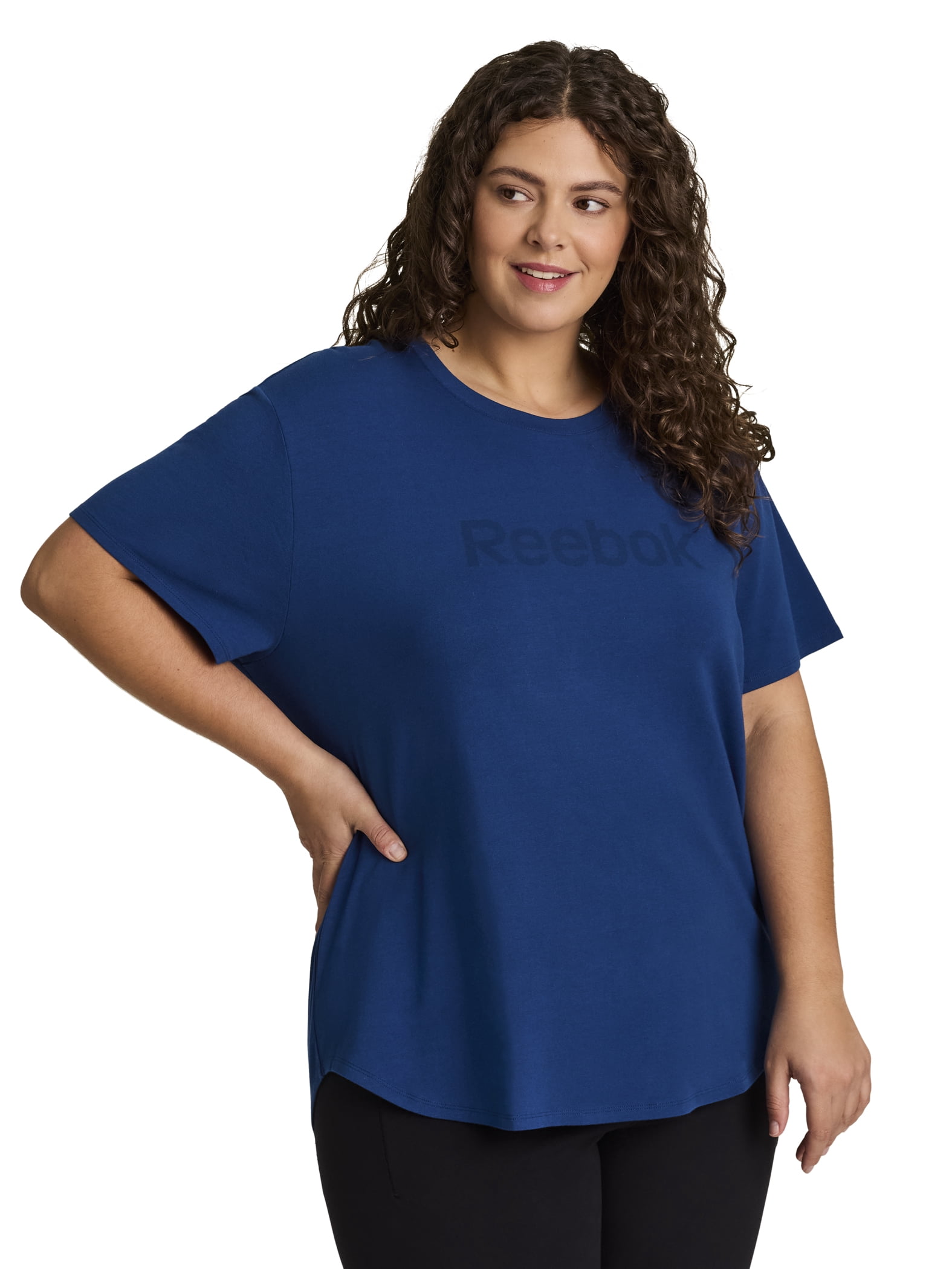 Reebok Women's Identity Short Sleeve Tee, Sizes XS-4X