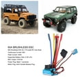 thumbnail image 3 of Controlador De Velocidad Electrónico 60A, 60A Sin Escobillas ESC 4 Mm Hembra Banana Motor Plug Impermeable BEC 5.8V/3A Para Modelo 1/10 RC, 3 of 7