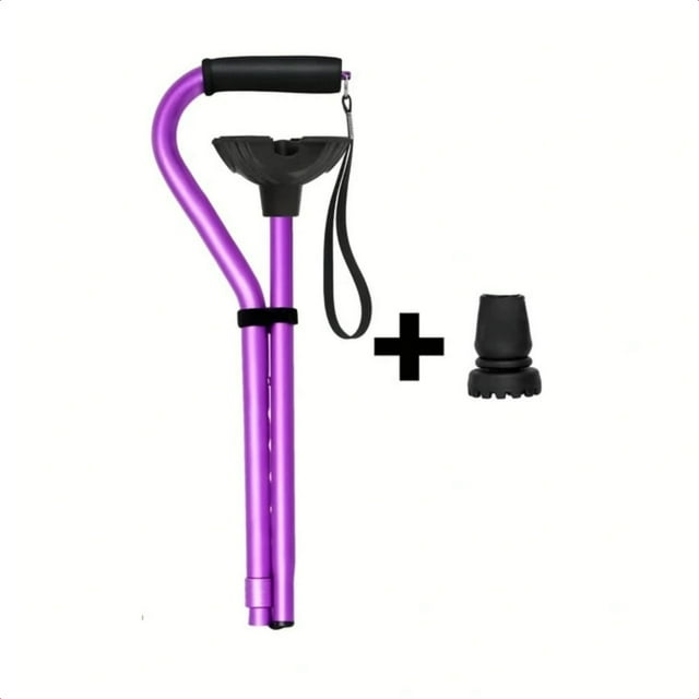 Dsseng Canne de Marche Réglable Légère et Robuste pour Hommes et Femmes avec Poignée Coussinée Déportée - Aide à la Mobilité Portable pour Aînés