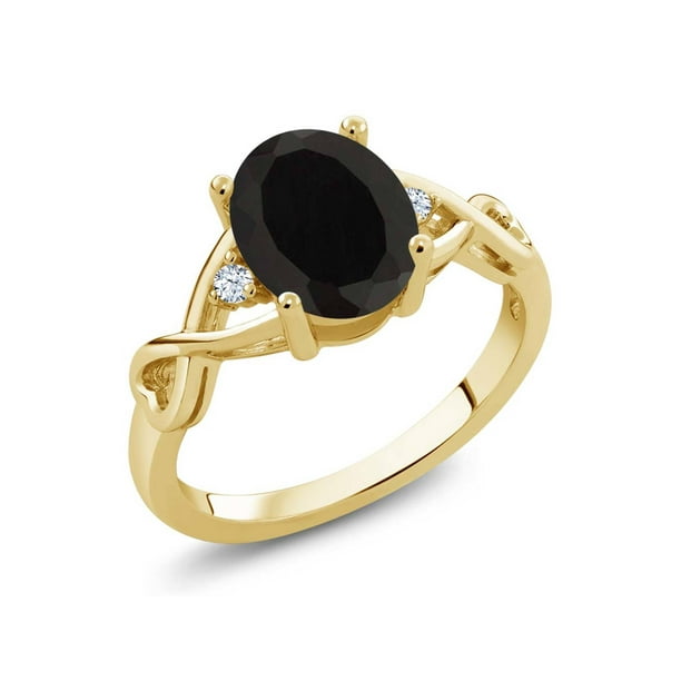 Gem Stone King 18k Yellow Gold Plated Silver Black Onyx Women S Ring 2 09 Ct Oval Gemstone Birthstone Available In Size 5 6 7 8 9 Walmart Com Walmart Com Gem Stone King 18k Yellow Gold Plated Silver Black Onyx Women S Ring 2 09 Ct Oval Gemstone Birthstone Available In Size 5 6 7 8 9 Walmart Com Walmart Com