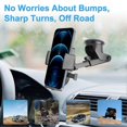 thumbnail image 4 of 360 Mount Holder Car Windshield Stand Mobile Cell Phone GPS For iPhone Samsung, 4 of 5