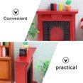 thumbnail image 2 of Chimenea de la casa pequeña chimenea en miniatura para el hogar doméstico mini chimenea decoración, 2 of 6
