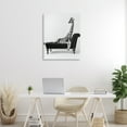 thumbnail image 2 of Stupell Industries Lounging Giraffe on Chaise Animals Painting Wrapped Canvas Canvas Art Print Wall Art, 30 x 40, 2 of 7