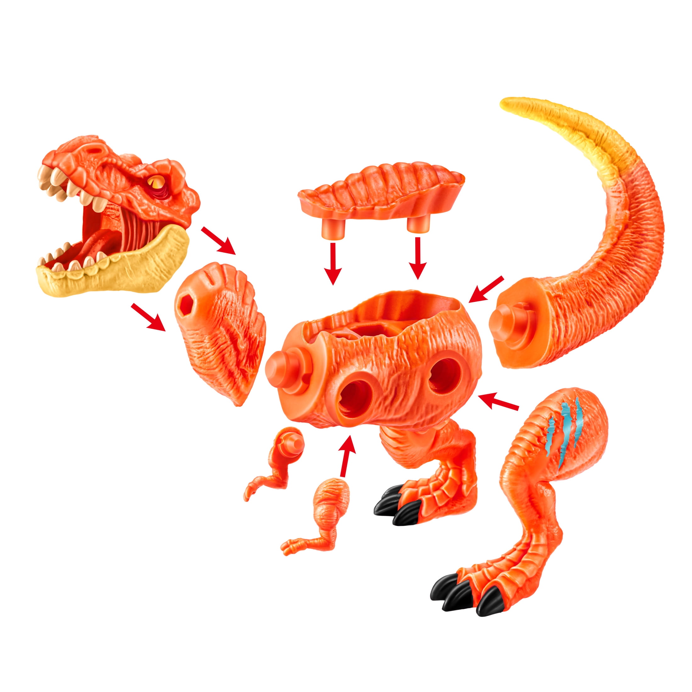 5 Surprise Dino Mix Match (Assorted) Collectible Blind Novelty and Gag Toy for Child by ZURU
