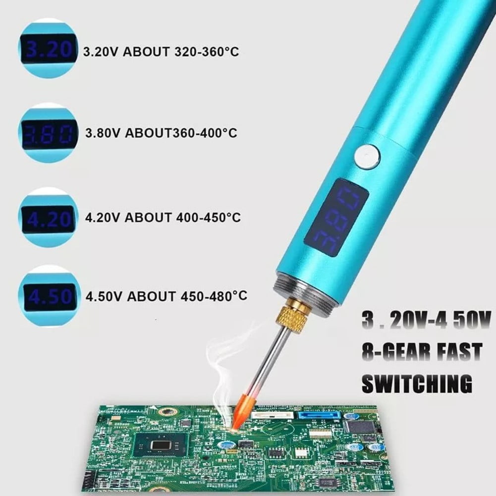 USB High-power Fast Heat Wireless Soldering Iron Rechargeable Soldering Iron