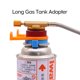 thumbnail image 2 of Convertidor de tanque de gasolina TFixol Con soporte adaptador de cilindro de gas largo, 2 of 8