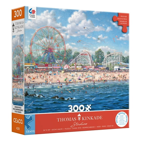 Ceaco Coney Island Bex Parkin 300 Piece Interlocking Jigsaw Puzzle
