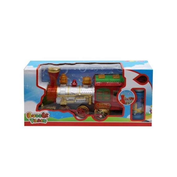 Kole Imports AC613-8 11 in. Bubble Blowing Train Engine Car with Bubbles - Pack of 8
