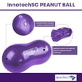 thumbnail image 6 of InnotechSC Peanut Ball - Anti Burst Exercise Ball for Labor Birthing, Physical Therapy for Kids, Core Strength, Flexible Seating, Home & Gym Fintness, sensory chair Wiggle Seat (Include Pump), 6 of 7