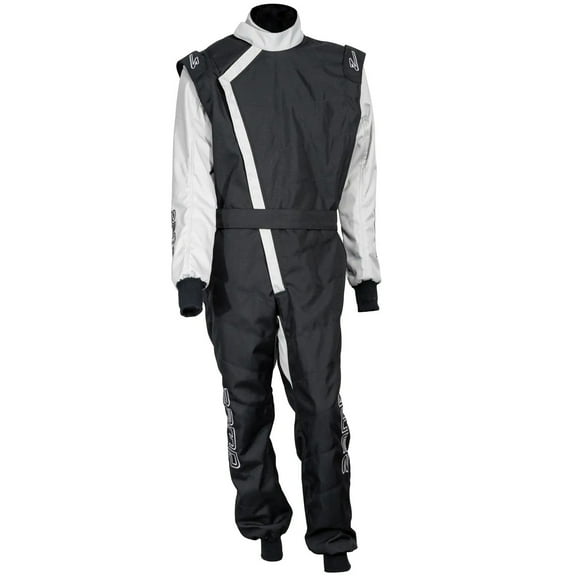 Suit ZK-40 Karting Youth Large Black/Silver