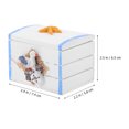 thumbnail image 2 of Jewelry Box Wooden Trinket Box Ring Storage Case Mediterranean Style Case Jewelry Organizer, 2 of 7