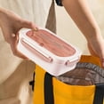 thumbnail image 5 of Yannianjz under $5 Bento Box Adult Lunch Box with Utensils, Lunch Containers for Adults, Leakproof Lunch Box for Adult, 3 Compartment Bento Box Microwave Safe, 5 of 6