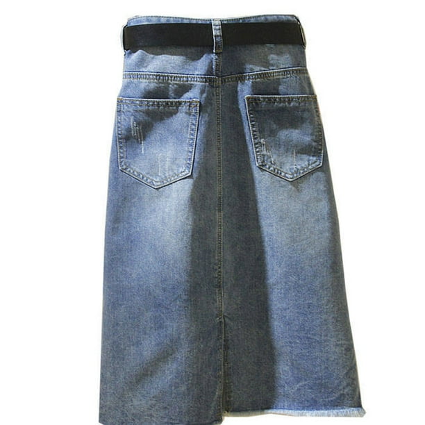 Ladies denim skirt size 12 2025