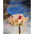 thumbnail image 4 of HeartsAndYou 1ct Natural Ruby & Diamond Ring Accent Solitaire 100% REAL 14k SOLID Rose Gold, 4 of 8