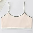 thumbnail image 5 of Girls Seamless Sports Bra Training Solid Teen Bra with Adjustable Thin Straps Comfortable Wireless Kids Bras,Pink,S, 5 of 6