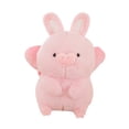 thumbnail image 2 of Lindo cerdo muñeca de peluche Plushie lindo juguete de peluche regalo sofá decoración 17.7 pulgadas juguete de peluche suave animal de peluche para, 2 of 9