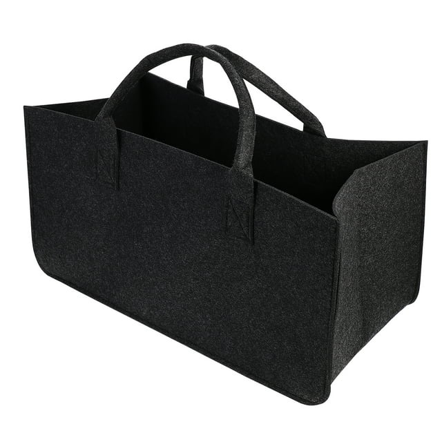 Weiweiguan 1 Pce Sac de Rangement en Feutre Portable Sac de Rangement pour Bois de Chauffage Durable pour l'Extérieur