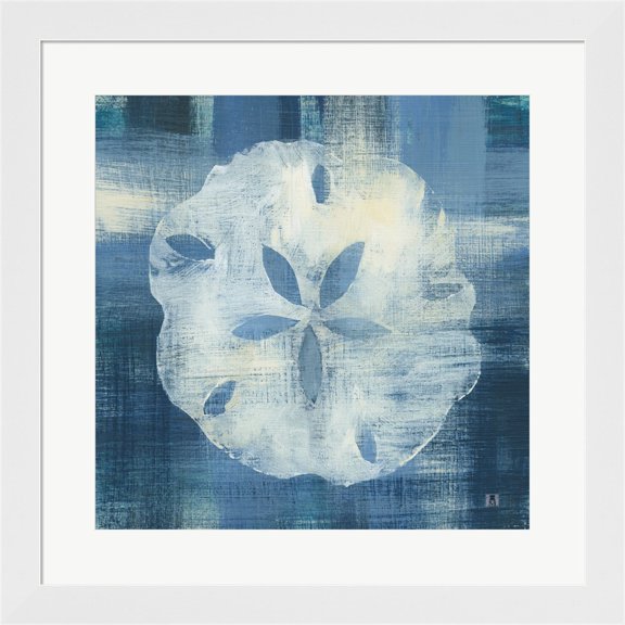 Batik Seas III by Studio Mousseau, Framed Wall Art, 19.75W x 19.75H