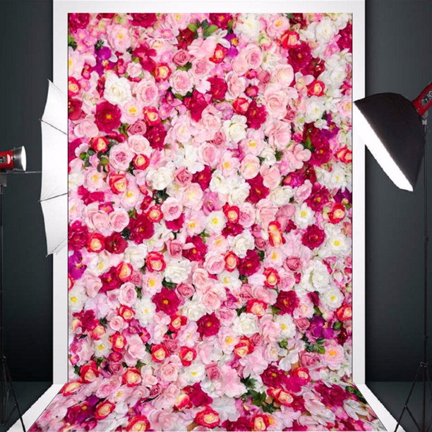 3x5ft rose flowers photography vinyl fabric backdrop photo
