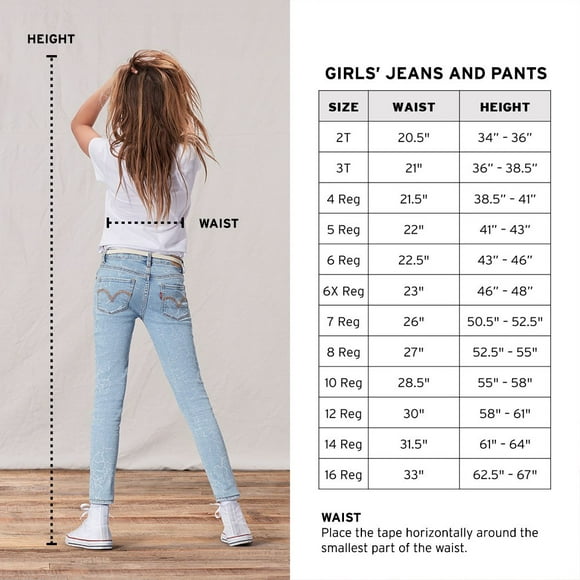 Levi's Girls' Denim Shorty Shorts