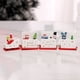 thumbnail image 4 of sweethay 1 Uds tren de de Navidad adornos de Navidad Santa Claus juguetes para niños 2021 Navidad Noel accesorios de fiesta en casa regalo de Año Kits de decoración para fiestas doce sweethay HA007890-12, 4 of 6