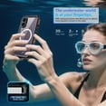 thumbnail image 3 of Dteck for Apple iPhone 17 Case IP68 Waterproof, Magnetic Clear Water Proof Built-in Screen Protector Shockproof Dustproof Snowproof Full Body Rugged Underwater Phone Case, Orange, 3 of 9