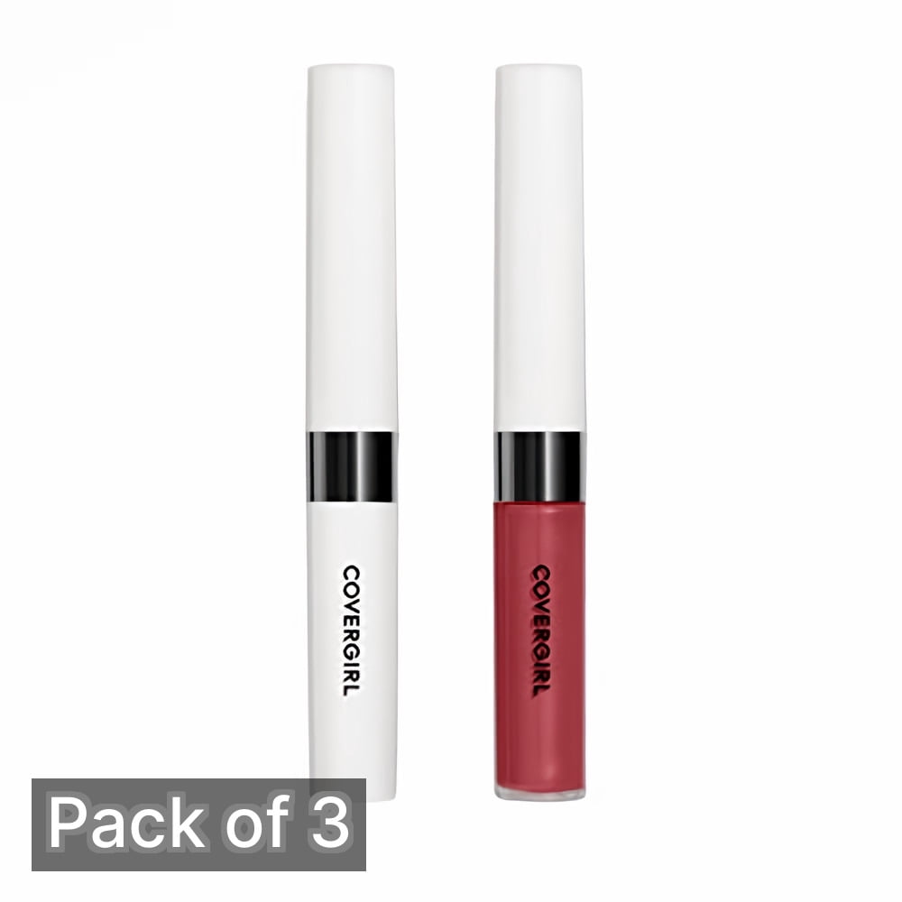 COVERGIRL Outlast Lipcolor, 542-Brazen Raisin 0.06 Fl Oz (Pack of 3)