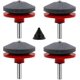 thumbnail image 1 of 4 Piece Lawn Mower Blade Sharpener Universal Lawn Mower Sharpener Accessory With 1 Piece Blade, 50 X 47mm, 1 of 5