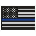 thumbnail image 2 of Rothco Thin Blue Line Flag Decal, Police, Law Enforcement Support, 3" x 4.25", 2 of 2