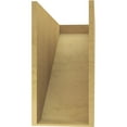 thumbnail image 4 of 12"W x 36"D x 24"H Classic Concord Rough Cedar Woodgrain TimberThane Corbel, Primed Tan, 4 of 6