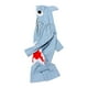 thumbnail image 4 of Traje de baño para niños, traje de baño creativo de manga larga con cremallera y tiburón para niñas y niños L, 4 of 9
