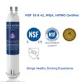 thumbnail image 3 of EDR3/RXD1 Water Filter Replacement Compatible with 4396841 4396710 Filter3 and 46-9083 46/9030 P1RFWB2 P1WB2L T1RFKB1,3-Pack, 3 of 6
