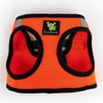 thumbnail image 3 of Safety Orange Dog Harness EcoBark Step-In Rapid Fastener Dog Vest Halter for Puppy and Small Dogs Reflective Comfort Adjustable Body Harness (Small, Orange), 3 of 7