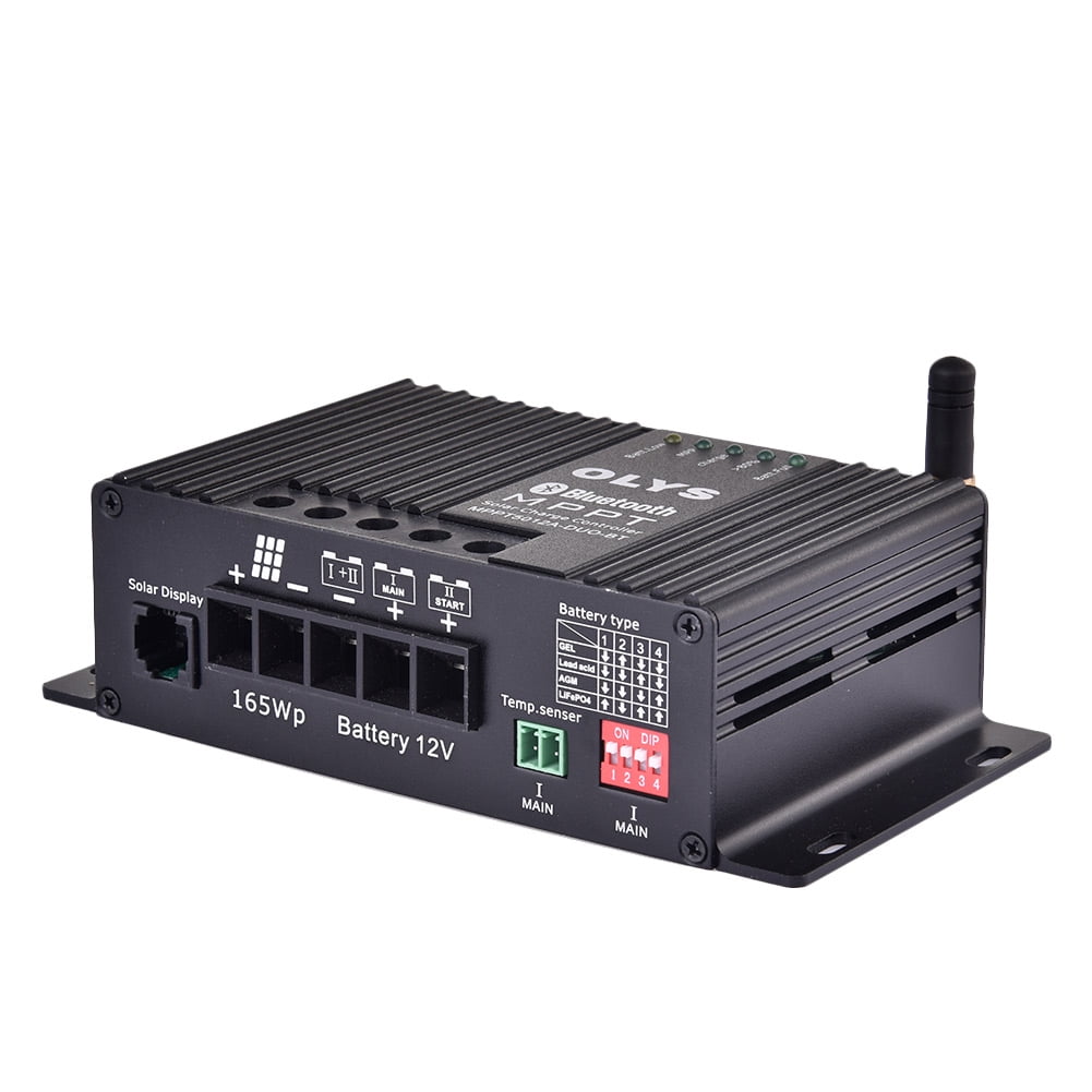 MPPT Solar Charge Controller Bluetooth Solar Panel Charge Regulator