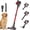 Black-Red, variant on edx Cordless Vacuum Cleaner,3-in-1 Stick Lightweight Vacuum for Pet Hair Carpet Floor, Black-Red