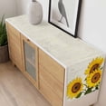 thumbnail image 4 of Summer Sunflowers Table Runner - 72 Inch Long, Kitchen Dining Table Runner Dresser Scarves, Farmhouse Pastoral Botanical Flower Farmhouse Decor for Coffee Tables Wedding Party Banquet, 4 of 8