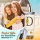thumbnail image 2 of Vaso térmico SUFAVN con girasoles y monograma 1.2L para mujeres, 2 of 7