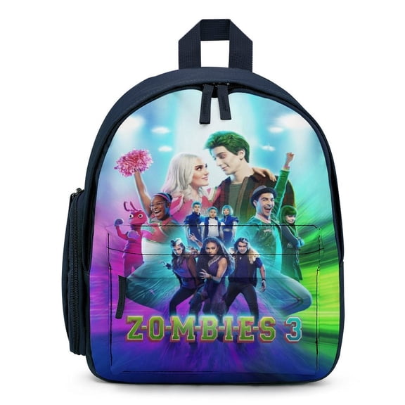 Zombio Character Backpack for Men Women Small Bookbag with Front Pocket