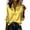 Yellow, variant on Striped Button Down Shirts for Women Striped Long Sleeve Collared Blouse Tops Business Office Oversized Boyfriend Blouses Collared Work Tops Shirt