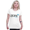 thumbnail image 3 of Hope Dove Christian Bible Womens Slim Fit Graphic Tee Brisco Brands X, 3 of 5