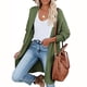 thumbnail image 4 of Pntutb moda mujer camiseta de manga larga otoño suéter cárdigan blusa sólida Tops liquidación Pntutb Pntutb-5841, 4 of 9