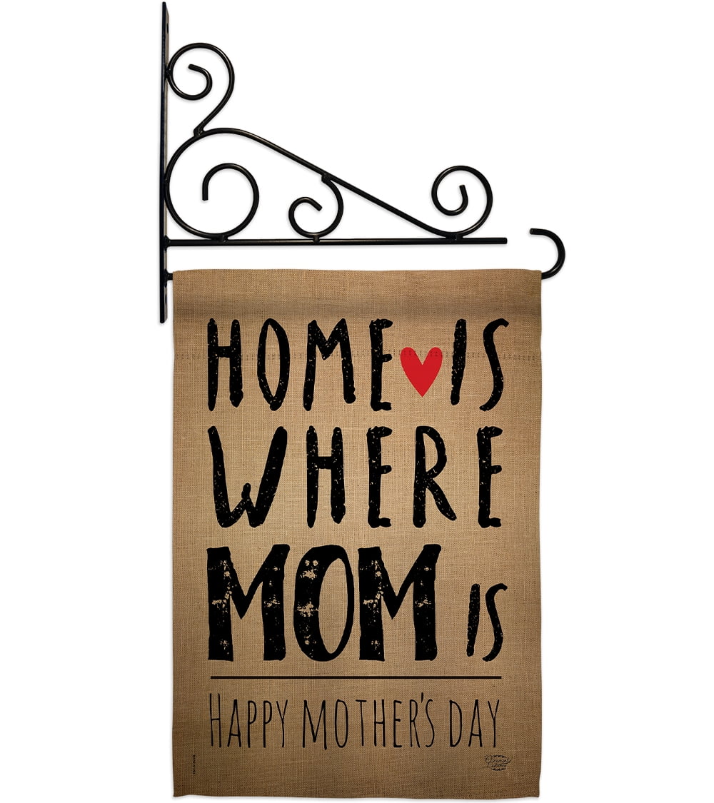 Happy Mother's Day Garden Flag Family Decorative Small Gift Yard House Banner 