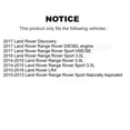 thumbnail image 2 of Transit Auto Front Disc Brake Rotors and Semi-Metallic Pads Kit for Car Land Rover Range Sport LR4 Discovery K8S-102871, 2 of 11
