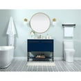 thumbnail image 6 of Elegant Lighting VF42540MBL Sloane 40" Free Standing Single Basin Vanity Set - Blue, 6 of 8