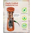 thumbnail image 4 of Tomeem Electric Salt and Pepper Grinder Set Rechargeable Stainless Steel Salt and Pepper Shakers Electric with Lights Double, 4 of 10