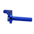 thumbnail image 1 of Aluminio CNC 7/8 '' Throttle Twist Grips Manillar Ajustable Ajuste para Azul Sharpla Manija del tubo del acelerador, 1 of 8
