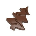 thumbnail image 4 of Chocolate World 12068 Polycarbonate Candy Mold with 4 Christmas-Tree-Tablet Cavities, Each 72.5mm x 97mm x 10mm High, 4 of 5