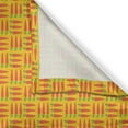 thumbnail image 3 of Ambesonne Fruit Kitchen Curtains, Carrots in Triplet Design, 55"x45", Coral Earth Yellow, 3 of 3
