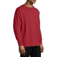 thumbnail image 5 of Hanes Comfortwash Garment Dyed Long Sleeve Tee Shirt with Pocket, Men's Sizes S-3XL, 5 of 6