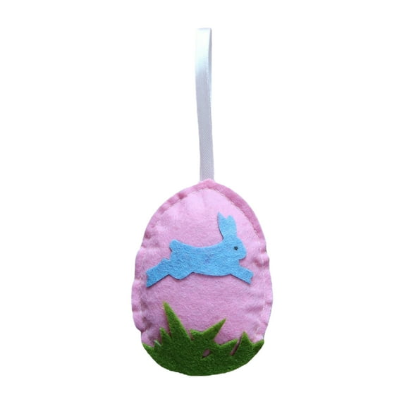 Wovilon Pendant Easter Bunny Eggs Pendant Easter Home Decoration Lovely Easter Products